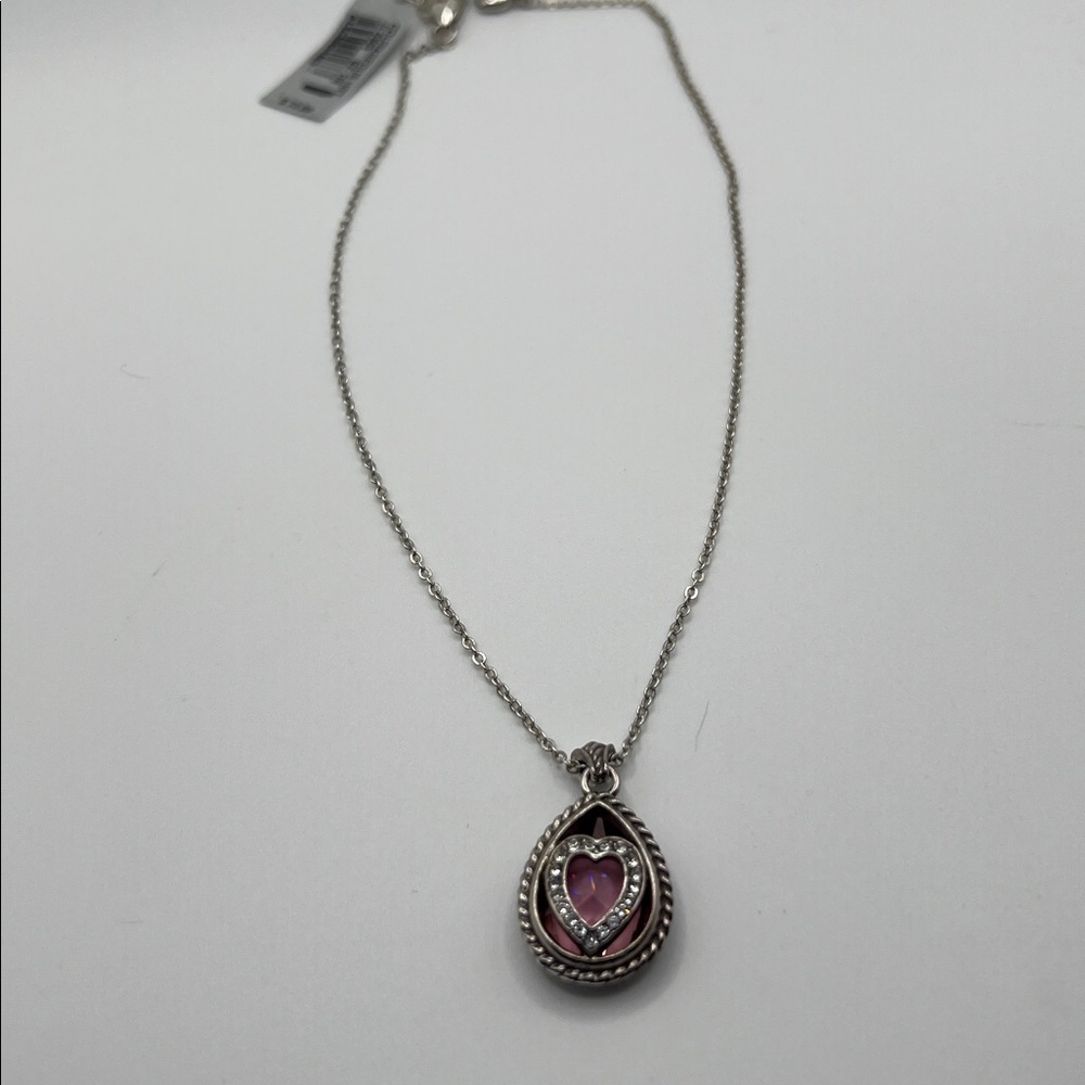 Brighton Your True Color Courageous Heart Pendant Necklace NWT